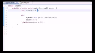 Java Programming Tutorial 24 do while Loops