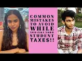 Common mistakes to avoid while filing taxes