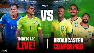 India vs Brazil: Ticket Sales, Broadcaster Revealed | India U20 Edge Closer | ISL 26-27 | WTIF S2 E2