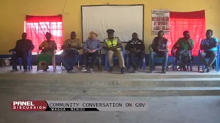 PANEL DISSCUSION COMMUNITY CONVERSATION ON GENDER BASED VIOLENCE NTCHISI 