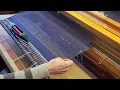 Weaving a Summer and Winter Pattern to Create Lines of Fish