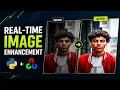 Real-Time Image Enhancement Tool using OpenCV and Python Interactive Image Editor