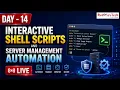 Real Production Shell Scripts Every Linux Engineer Should Learn Live Q A Red9SysTech