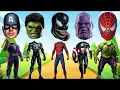 Lagu WRONG HEADS TOP SUPERHERO | AVENGERS, MARVEL, SPIDERMAN, HULK, THANOS, CAPTAIN AMERIKA, VENOM |