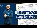 How to fill out IRS form W4 for 2025 Step by Step with Nick Grantham CPA
