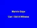 Marvin Gaye - Can I Get A Witness