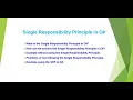 Single Responsibility Principle in C with Examples