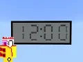 Working Digital Clocks in Minecraft Showcase