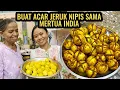 Download Lagu BUAT ACAR JERUK NIPIS ALA INDIA SAMA MERTUA INDIA ‼️