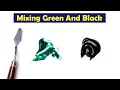 Download Lagu Mixing Green And Black - What Color Make Green And Black - Mix Acrylic Colors
