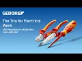 The trio for electrical work | GEDORE VDE Pliers Set