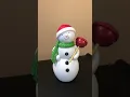 Vintage Hallmark Bathroom Snowman