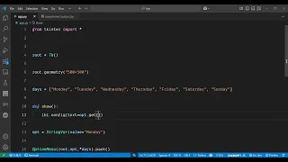Python 3 Tkinter Script to Build Popup Dropdown Options Menu Widget GUI Desktop App