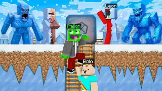 BUNKIER vs EKSTREMALNA ZIMA w Minecraft! ❄️