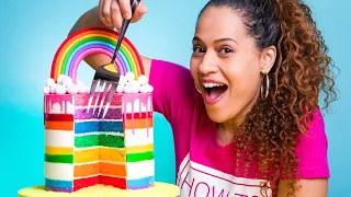 How To Make Rainbow Cake Decorating Ideas | 12 So Yummy Chocolate Cake & Dessert Recipes. 