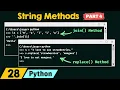 String Methods in Python Part 4