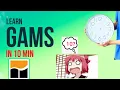 Learn GAMS in 10 minutes