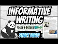 What is Informative Writing Informative Writing for Kids