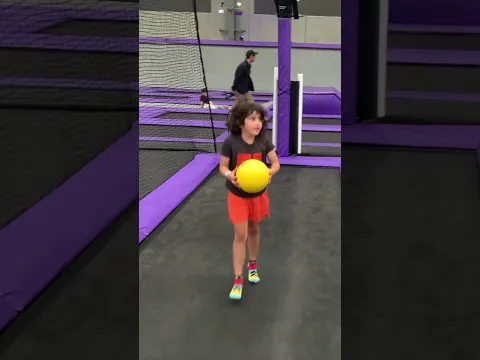 Slam Dunk Fun at the Trampoline Park!🏀