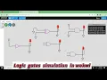 online simulation of logic gates logic gates simulation in wokwi how to use logic gates in wikwi