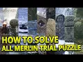 How To Solve All Merlin Trial Type Puzzle EASY GUIDE Hogwarts Legacy