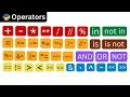 All 38 Python Operators Explained in 11 Minutes