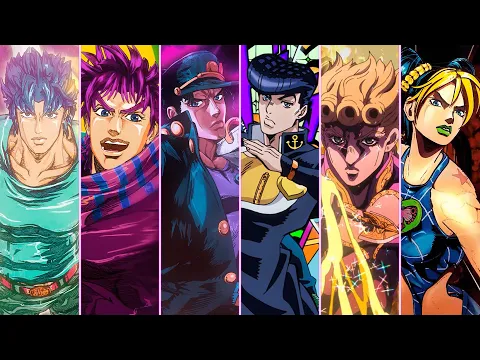 Download MP3 JoJo's Bizarre Adventure All openings without SFX (part 1-6)
