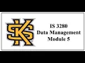 IS 3280 - Data Management