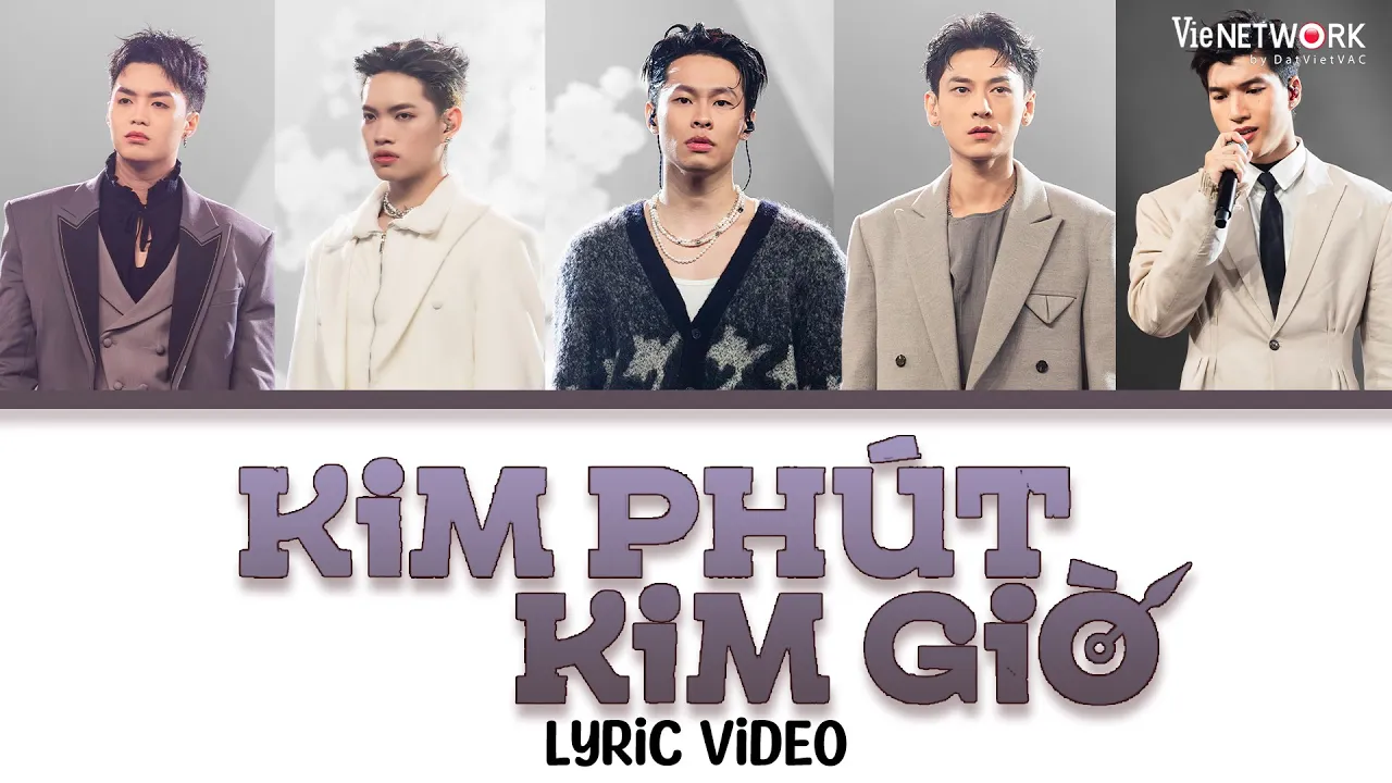 Outline Video KIM PHÚT KIM GIỜ - LYRICS (HURRYKNG, HIEUTHUHAI, Pháp Kiều, Isaac, Negav) | ANH TRAI SAY HI