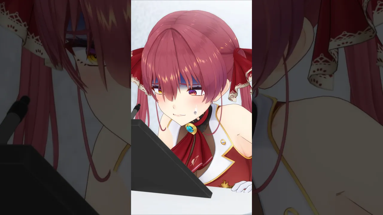原稿が間に合わず飛ぶ宝鐘マリン/『Chatter Chatter』🏴‍☠️☄️ #hololive #ホロライブ #宝鐘マリン #星街すいせい