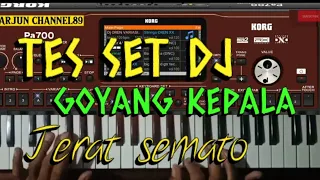 Download Cek sound set dj bikin goyang kepala,Versi ORG lagu  jerat semato. MP3
