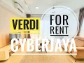 FOR RENT The BEST Furnished 3 Bedroom Rentals in Verdi Eco-dominiums Cyberjaya Revealed