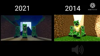 Download Minecraft Creeper Raps comparison new and old (Dan Bull Version) MP3