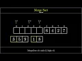 Visualization of Merge Sort