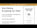Download Lagu 'Don't Believe Everything You Think' Full-Length Audiobook (From The Author)