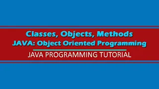 Java Classes Objects Methods Object Oriented Programming Tutorial Filipino Tagalog