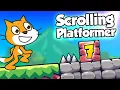 Making A SCROLLING PLATFORMER In Scratch - Part 7