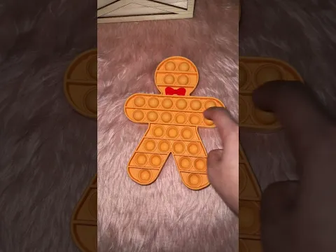 Gingerbread man Pop it π₯°#shorts #popit #viral #trending #satisfying