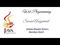 Web Programming - Web Assignment 2 Simple Chat Application