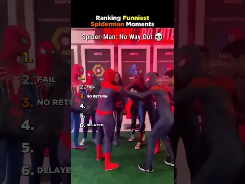Ranking Funniest Spiderman Moments