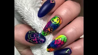 Street Art Nails Graffiti Nails Nail Art Tutorial Nail Stamping