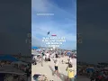 Blue Angels jet flies low during air show in Florida