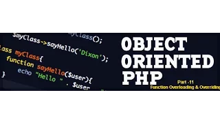 OOPS concepts in PHP Function Overloading overriding Part-11