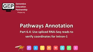 GEP Pathways Gene Annotation Part 6 4 Use Spliced RNA Seq Reads To Verify Coordinates 