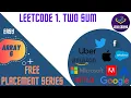 Leetcode 1 Two Sum 3 approaches