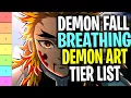 Demon Fall Breathing Tier List Demon Fall Demon Art Tier List Roblox
