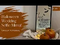 How to Make a Cricut Selfie Mirror Decal for Halloween