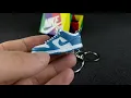 Nike SB Dunk low sneaker keychain 3d wholesale mini shoe with box gift set hot sale 2021