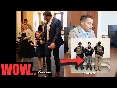 Father Of 5 Y.O GIRL LEFT DISABLED By Illegal Alien Truck Driver Meets With Sec Mullin!