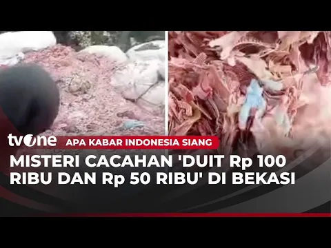Viral Potongan Uang Pecahan 50 dan 100 Ribu Rupiah di TPS Bekasi